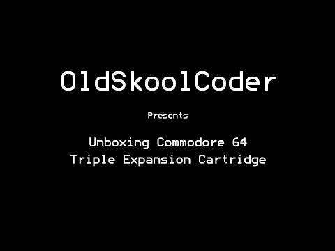 Unboxing and Review Commodore 64 Triple Expansion Cartridge
