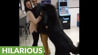 He won't let them hug