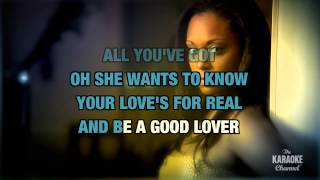 Do You Really Want Me (Show Respect) in the Style of &quot;Robyn&quot; with lyrics (no lead vocal)