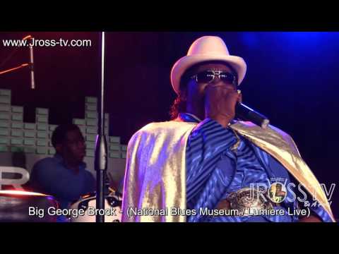 James Ross @ Big George Brock - "I'm Ready" - (National Blues Museum) - www.Jross-tv.com
