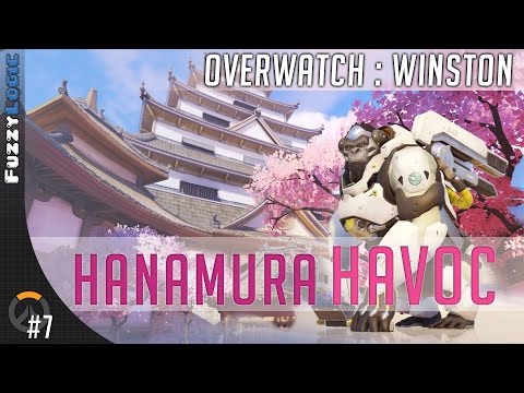 Winston : Hanamura Havoc - Overwatch Gameplay #7 w/commentary (HD 60fps)
