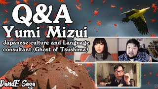 DandE Saga Q&A - Yumi Mizui (Ghost of Tsushima's Japanese culture and language consultant) video