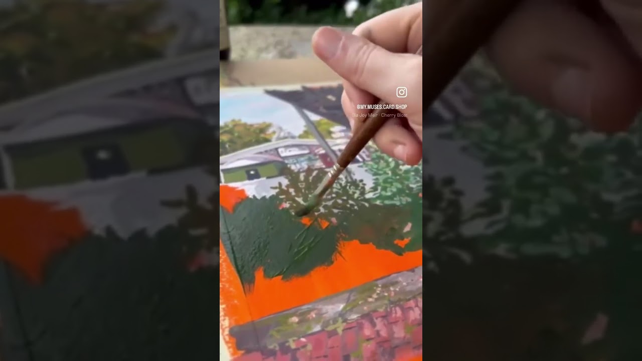 Excited to host artists at My Muses Card Shop for the 8th Annual Paint It Orange Plein Air Paint-Out