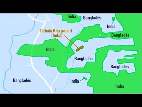 Đường Biên Giới Điên Rồ Giữa Ấn Độ Và Bangladesh