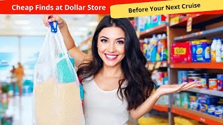 Cheap Finds at Dollar Store You NEED For Your Next Cruise! 🚢