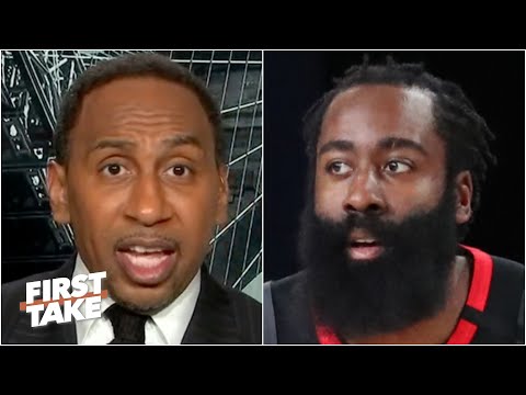 史蒂芬 A. 認為，若網隊得到 James Harden，就能奪下總冠軍！| First Take (Stephen A. expects the Nets to win a title if they acquire James Harden | First Take)