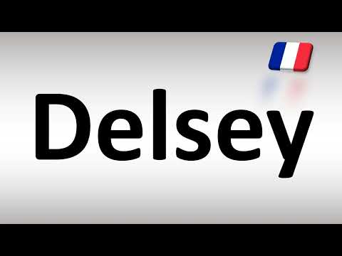 How to Pronounce Delsey? (French Luggage Brand)