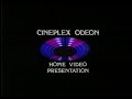 Cineplex Odeon Home Video Miramax Films 1985 88