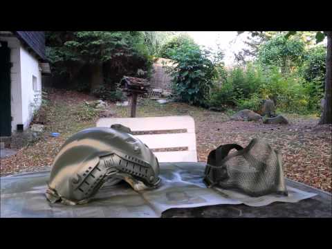 Helm- und Gitterschutz-Paintjob