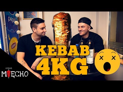 Kebab Mięcho - REKORD 4KG! (Challenge) | PEŁNĄ GĘBĄ