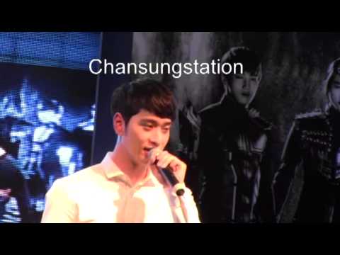 130407 Chansung speak thai