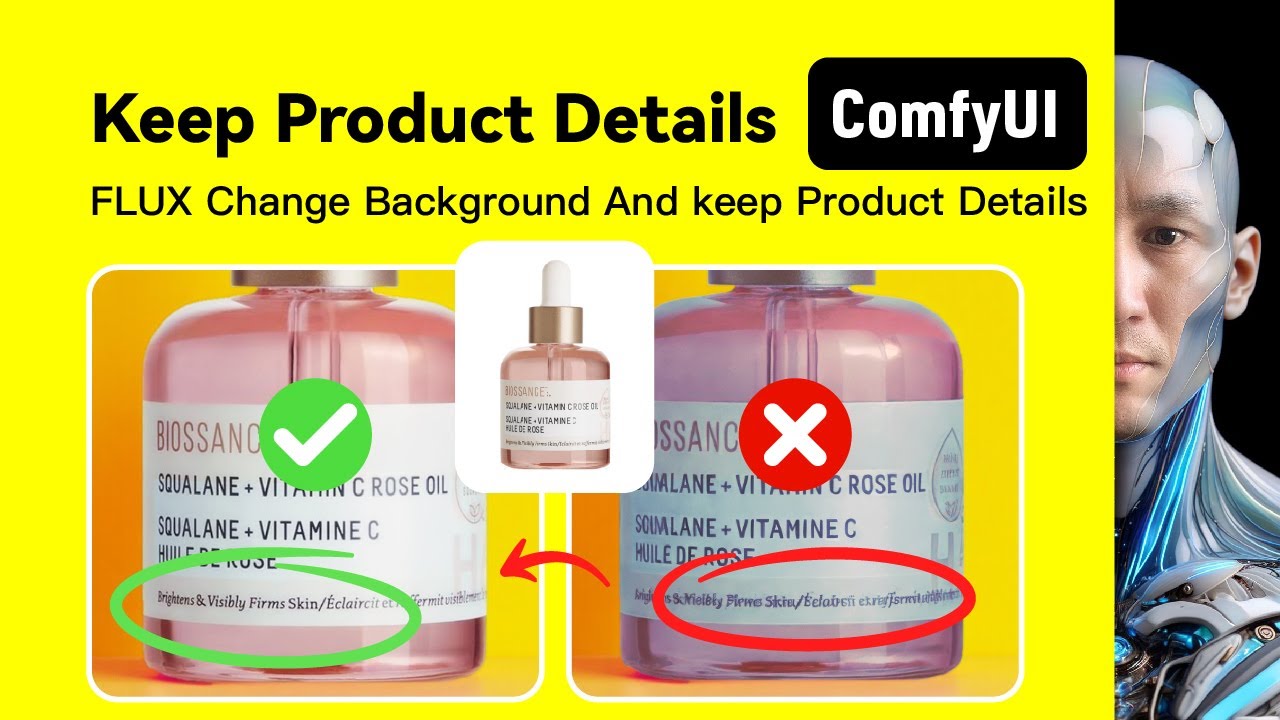 FLUX Change Background And keep Product Details｜IC-Light｜ComfyUI｜Workflow Download