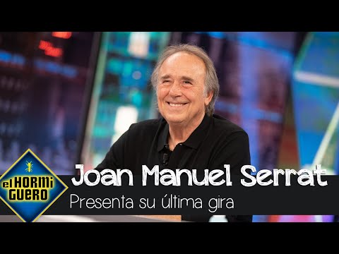 Joan Manuel Serrat se emociona al explicar por qué se despide de los escenarios  - El Hormiguero