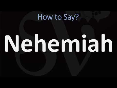 How to Pronounce Nehemiah? (CORRECTLY)