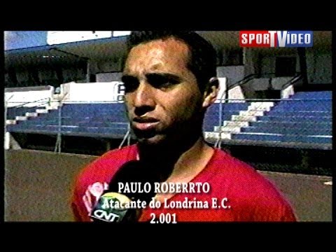 PAULO ROBERTO - REVELAÇÃO DO LONDRINA EM 2.000