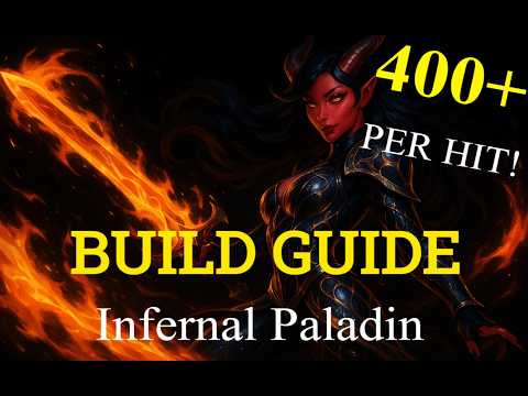 400+ Damage PER HIT! - Paladin of Zariel BUILD GUIDE (No Mods)