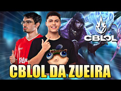 FLASH DO GUIGO E BRANCE DESTRUINDO TITAN - CBLOL DA ZUEIRA