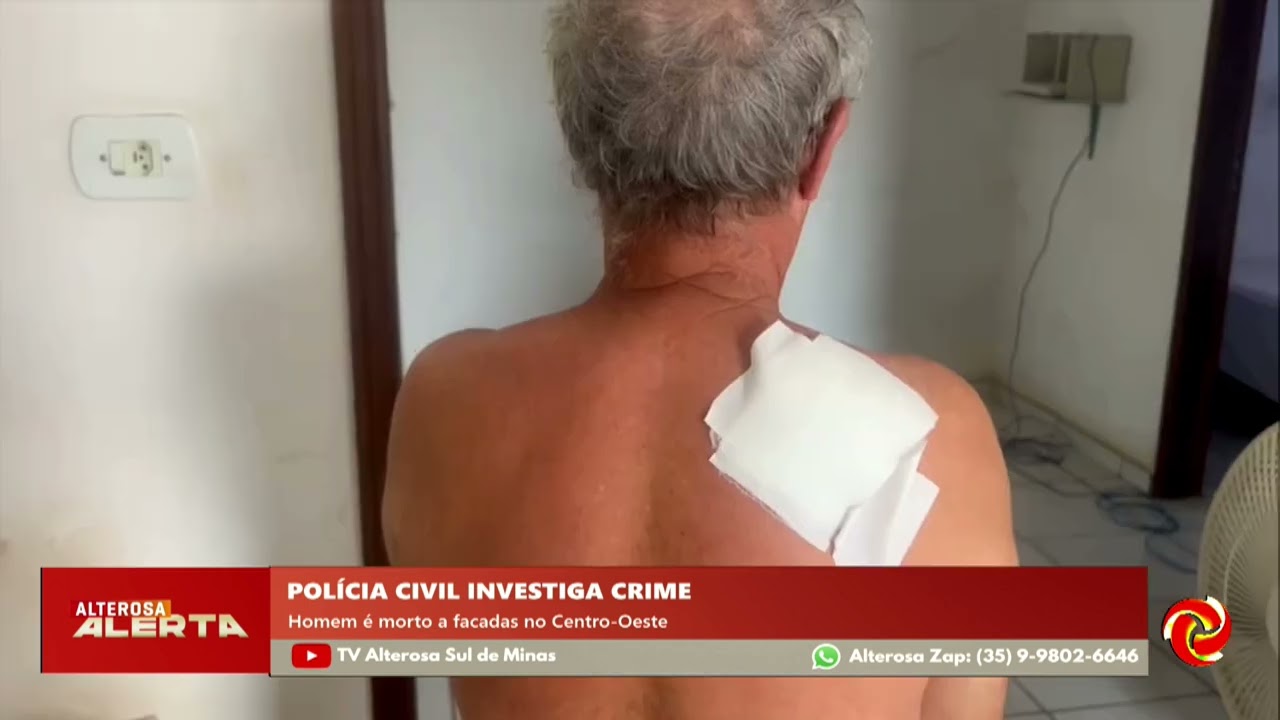 Flagrante: mulher ataca idoso no Centro-oeste de Minas