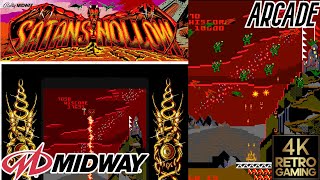 Satan's Hollow Arcade ( Midway 1982 ) 4k Gameplay