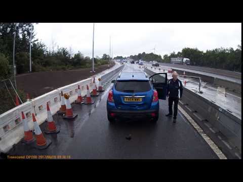 170628 Harsh brake Unknown reason collision