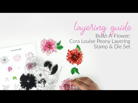 Practice Layering with This Gorgeous Build-A-Flower Stamp Now!