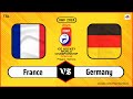 France vs Germany | IIHF World Championship 2024 | Ice Hockey Live