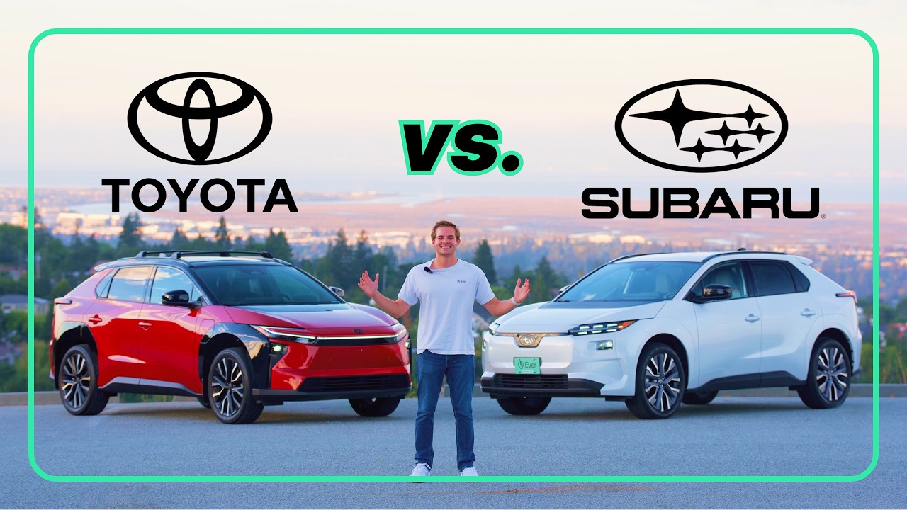 Toyota bZ and Subaru Solterra electric crossovers