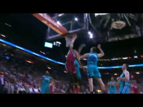 Hassan Whiteside Throws Down On Tyler Hansbrough