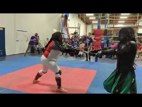 Swordsquatch 2024 WNBT Steel Longsword Quarterfinals Round 4 - Kathryn McLean vs Cristina Tamer
