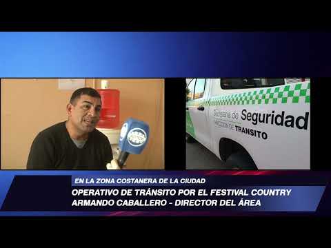 Operativo de transito por el San Pedro Country Music Festival
