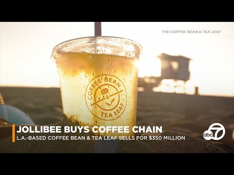 Coffee Bean & Tea Leaf, com sede em Los Angeles, adquirida pela gigante alimentícia filipina Jollibee | ABC7
