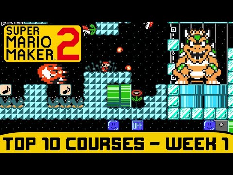 Super Mario Maker 2 Top 10 Courses: Week 1