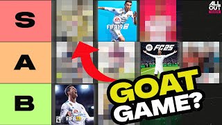 The ULTIMATE FIFA/FC Tier List - Ranking Every Game EVER