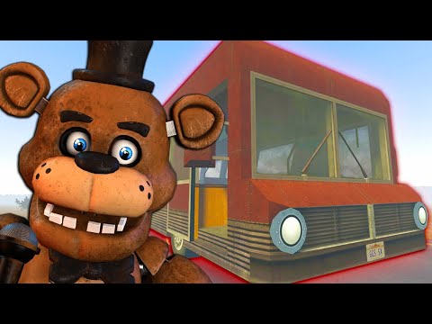 We Found a HAUNTED DESERT BUS & We STOLE IT in Gmod! - Garry's Mod Multiplayer Survival