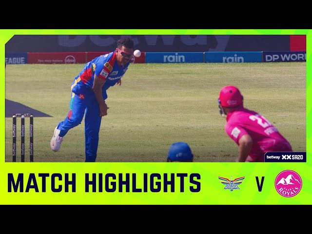 Durban’s Super Giants vs Paarl Royals | Match 27 Highlights
