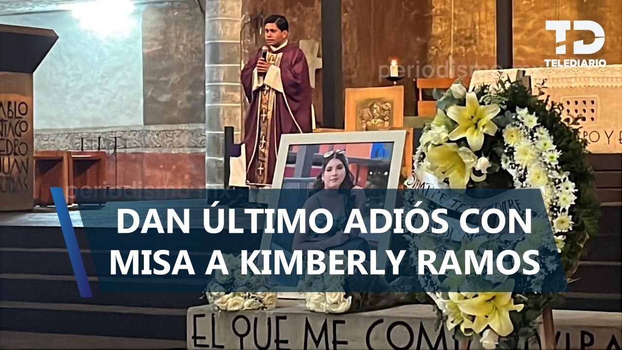 Despiden a Kimberly Ramos con misa en catedral de Cuernavaca; sus restos serán trasladados a Sinaloa