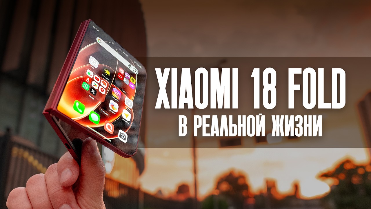 Это вам не iPhone Duo! Опыт использования Xiaomi 18 Fold