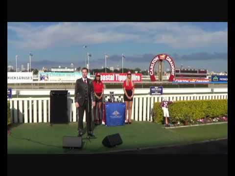 National Anthem at The Prime Minister's Cup 2012