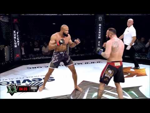 Deji Kalejaiye vs Fabio Russo at Magnum Fighting Championship 1 - Rome