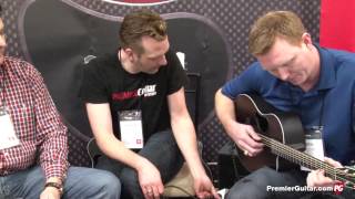 NAMM '14 - McPherson Kevin Michael Carbon Fibre Travel Guitar Demo