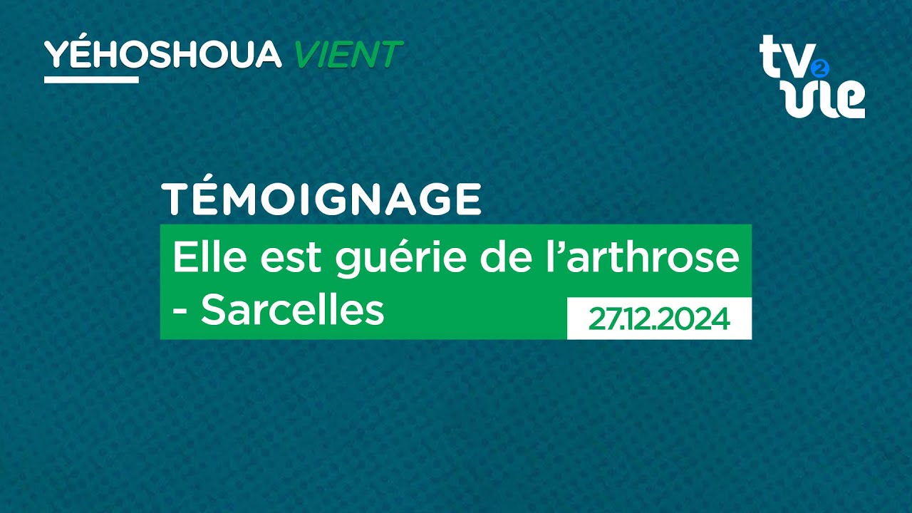 Thumbnail of video: Elle est guérie de l’arthrose - Sarcelles