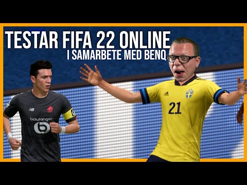 TESTAR FIFA 22 ONLINE | I Samarbete med BenQ X1300i