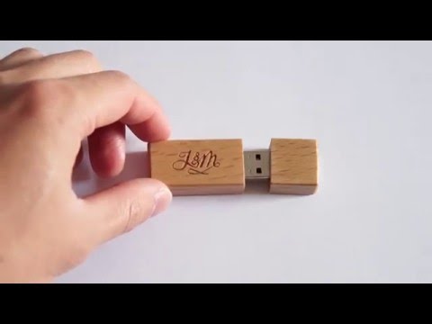 USB-Stick aus Holz - Verkleidung für moderne Technik