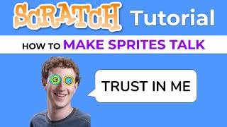 Scratch - How To Make Sprites Talk
