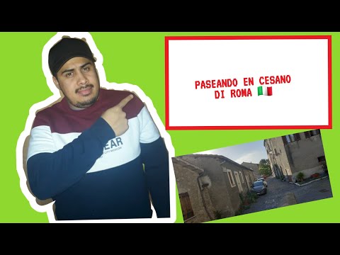 paseando por cesano di roma