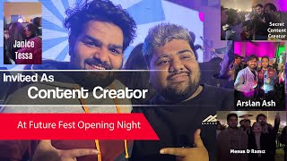 Future Fest 2024 , Opening Night Live Concert Young Stunners , Danyal Zafar & the Content Creators
