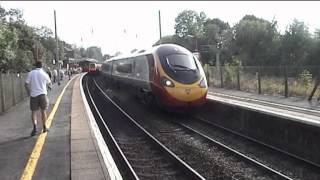 preview picture of video 'Virgin Trains At Oxenholme 3rd September 2005'