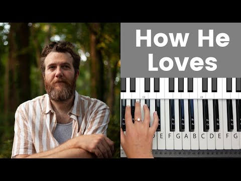 YouTube video about: How he loves us piano chords?