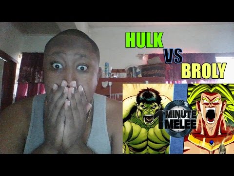 One Minute Melee S4 EP2 - Hulk Vs Broly (Marvel vs DBZ) Reaction