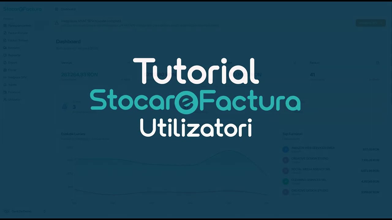 Adaugi Utilizatori in Stocare Factura | Roluri si Permisiuni